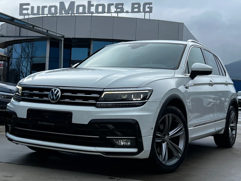 VW Tiguan 2.0TDI, 4-MOTION, R LINE-FULL SERVICE VW-Модел-202, снимка 1 - Автомобили и джипове - 48455739