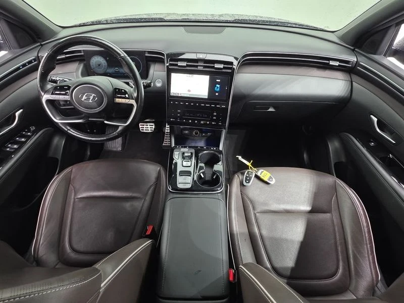 Hyundai Tucson * ЦЕНАДОБГ* ОБДУХВАНЕ* ПОДГРЕВ* , снимка 7 - Автомобили и джипове - 55925192