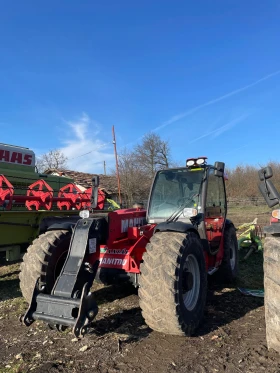 Телескопичен товарач Manitou 735, снимка 2