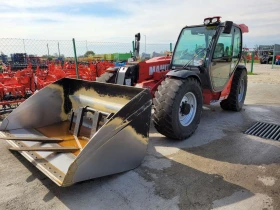 Телескопичен товарач Manitou 735, снимка 10