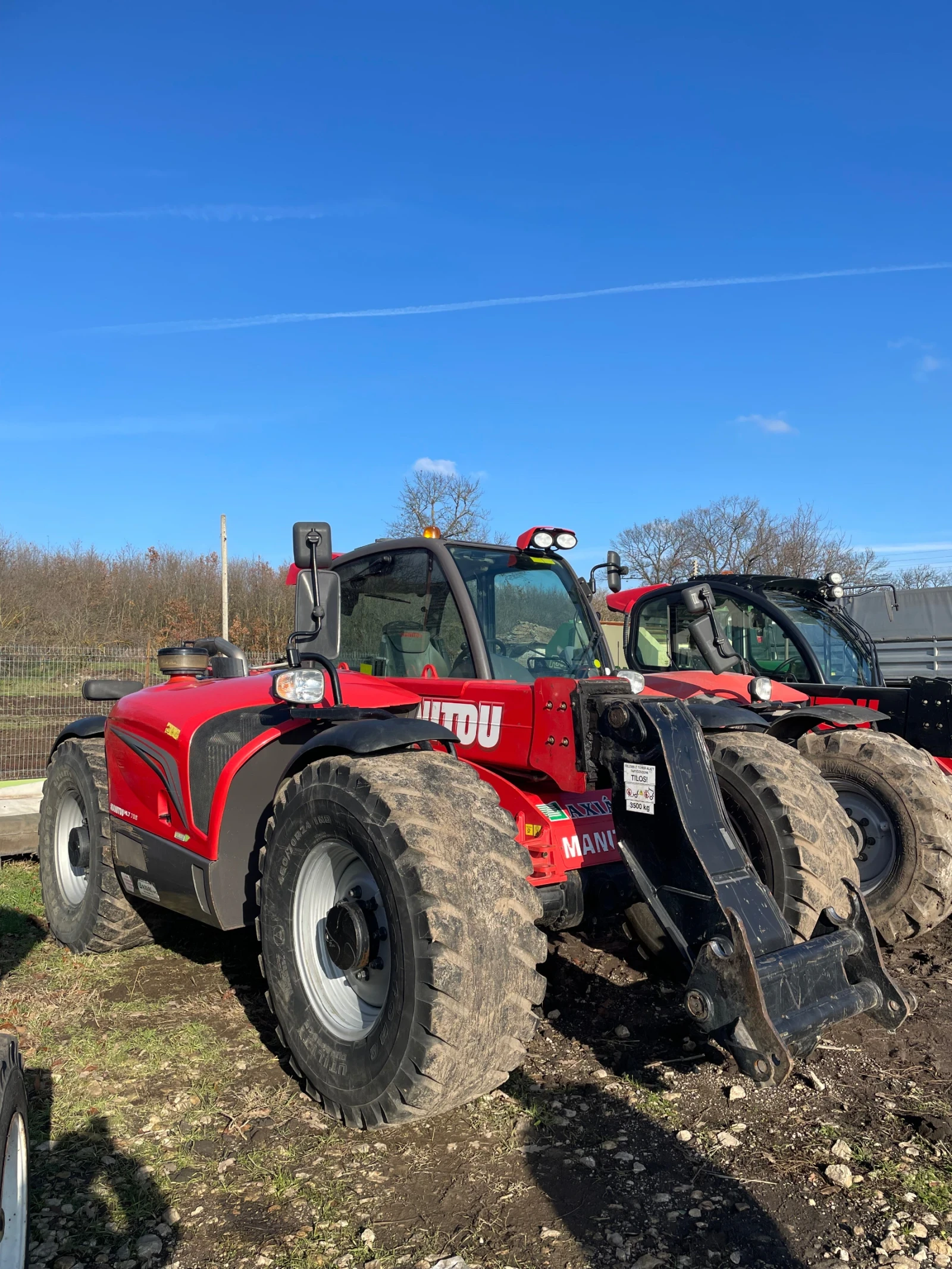 Телескопичен товарач Manitou 735 | Mobile.bg — изображение 1