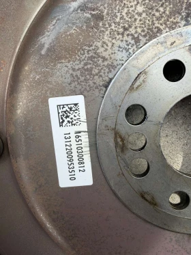 маховик Mercedes C W204/E W212 220CDI 170PS 2008- A6510300812, снимка 2