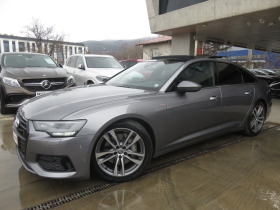 Обява за продажба на Audi A6 50TDI Quattro, S-Line, Панорама, Кожа, Virtual ~65 500 лв. - изображение 1