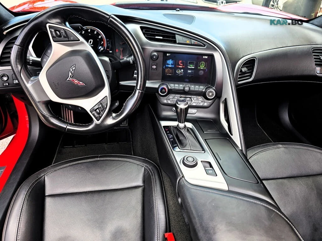 Chevrolet Corvette Stingray Z51 * Bose * АвтоКредит * (ЦЕНА ДО БГ), снимка 11 - Автомобили и джипове - 56225264
