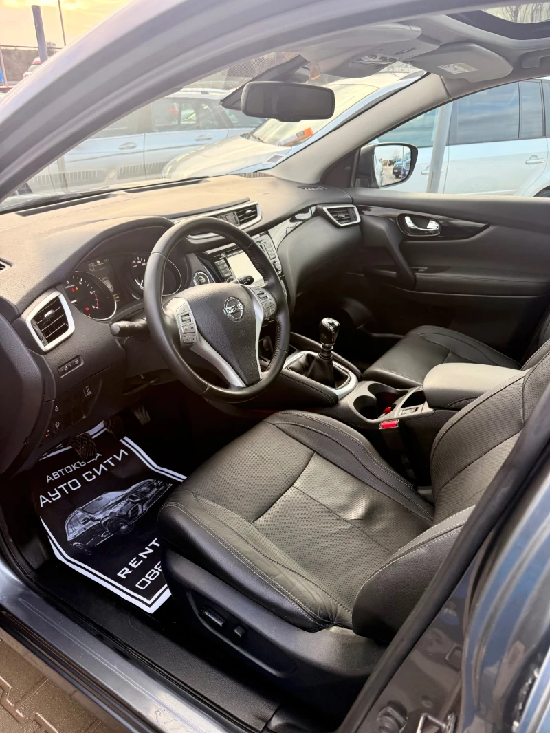 Nissan Qashqai 4х4* 360камери* Мъртва точка* Топ* Нави* Кожа* 2 к, снимка 14 - Автомобили и джипове - 53023422