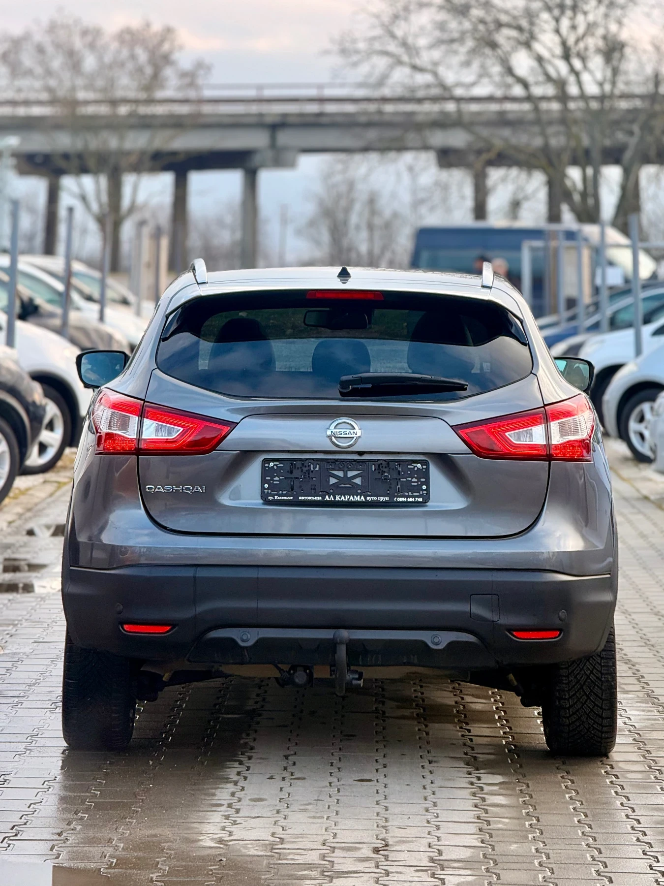 Nissan Qashqai 4х4* 360камери* Мъртва точка* Топ* Нави* Кожа* 2 к - изображение 10