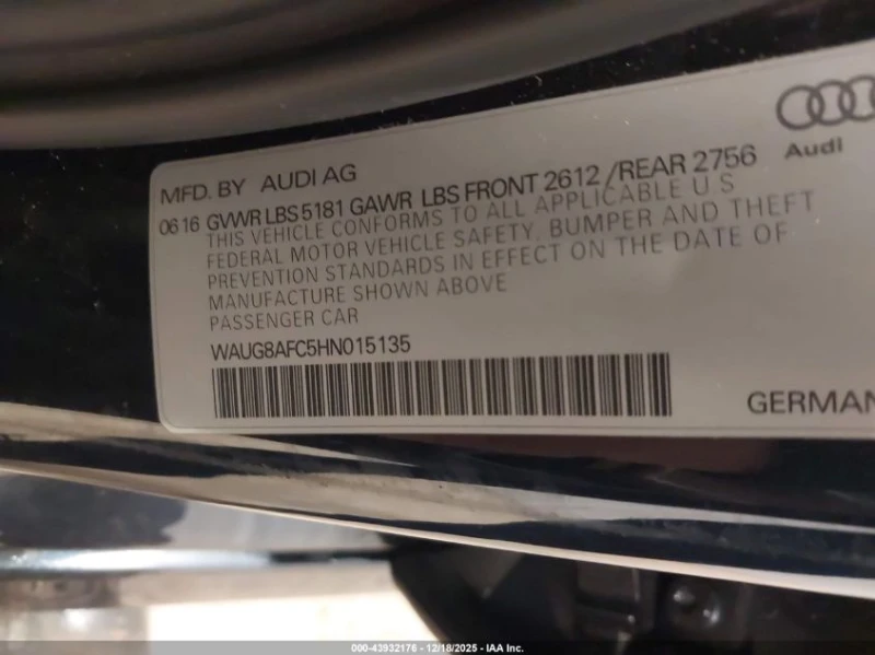 Audi A6 2l 2.0T Premium, снимка 9 - Автомобили и джипове - 53326121