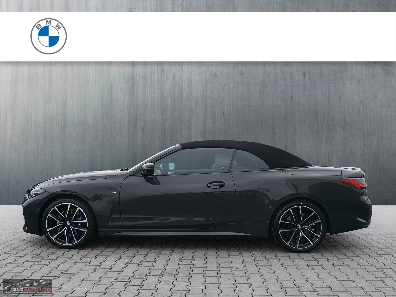 BMW 440 CABRIO/M/374HP/xDRIVE/360/HUD/HIFI/141z, снимка 4 - Автомобили и джипове - 53816366