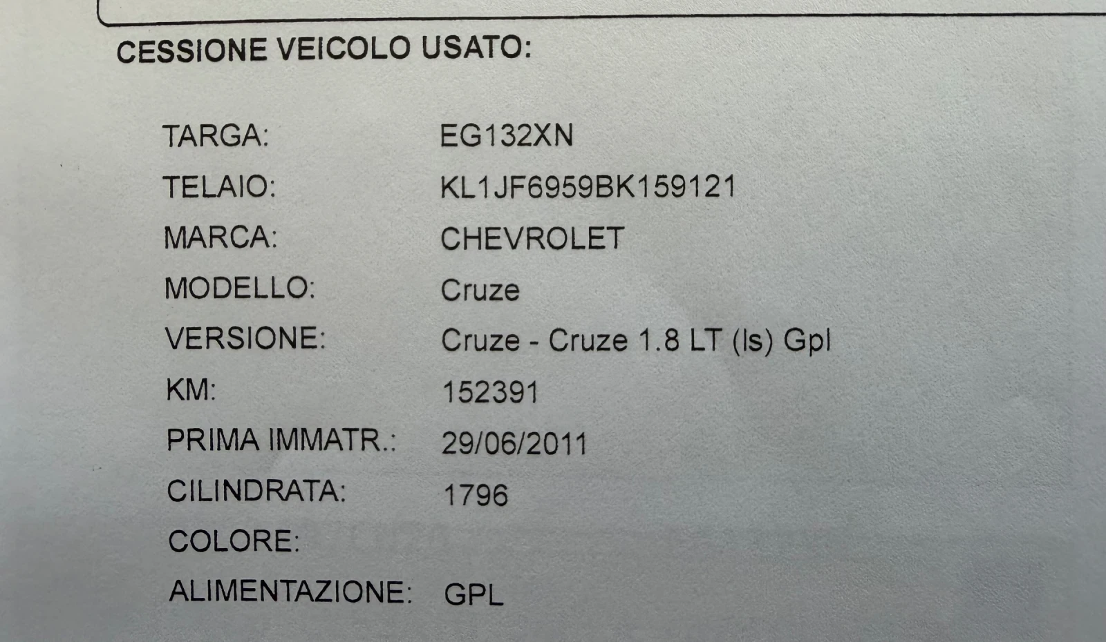 Chevrolet Cruze LS 1.8i-142k.c. /GPL-BRC/, снимка 14 - Автомобили и джипове - 53822329