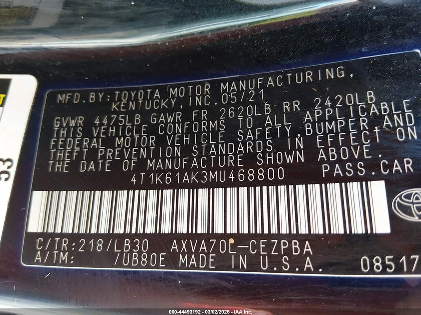 Toyota Camry 2.5L I-4 DI, DOHC, VVT, 206HP Front Wheel Drive | Mobile.bg � ����������� 9