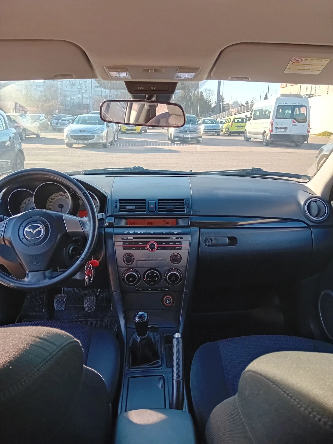Mazda 3 1.6i ГАЗ КЛИМАТРОНИК, снимка 5 - Автомобили и джипове - 56138550