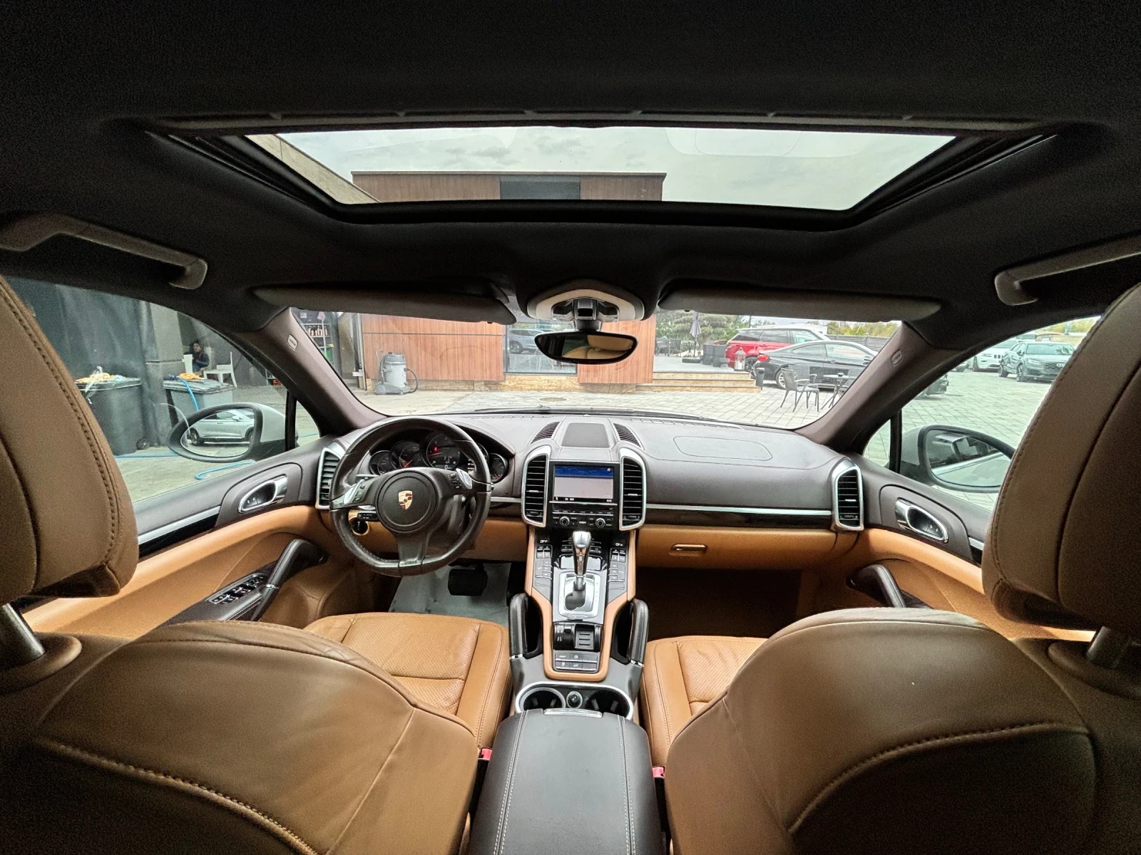 Porsche Cayenne 3.0D/V6/245./PANORAMA/NARDO-GREY/TOP | Mobile.bg   12