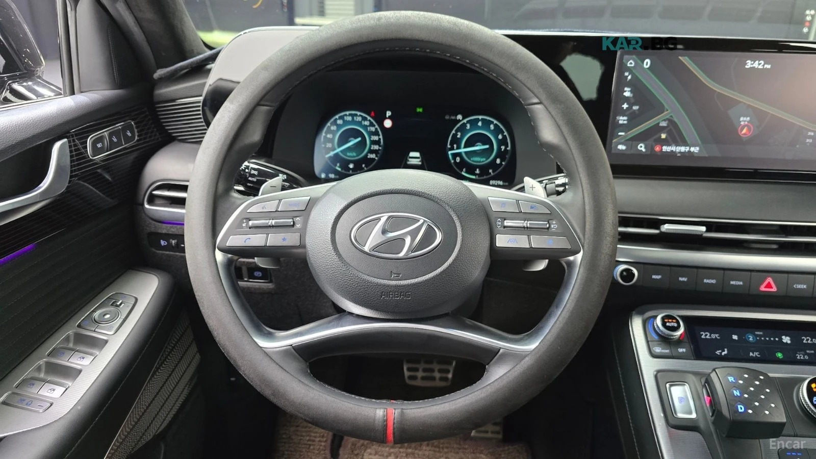 Hyundai Palisade 3.8* 4WD* CALLIGRAPHY* ПОДГРЕВ* ОБДУХВАНЕ* 360* HU, снимка 13 - Автомобили и джипове - 56258021