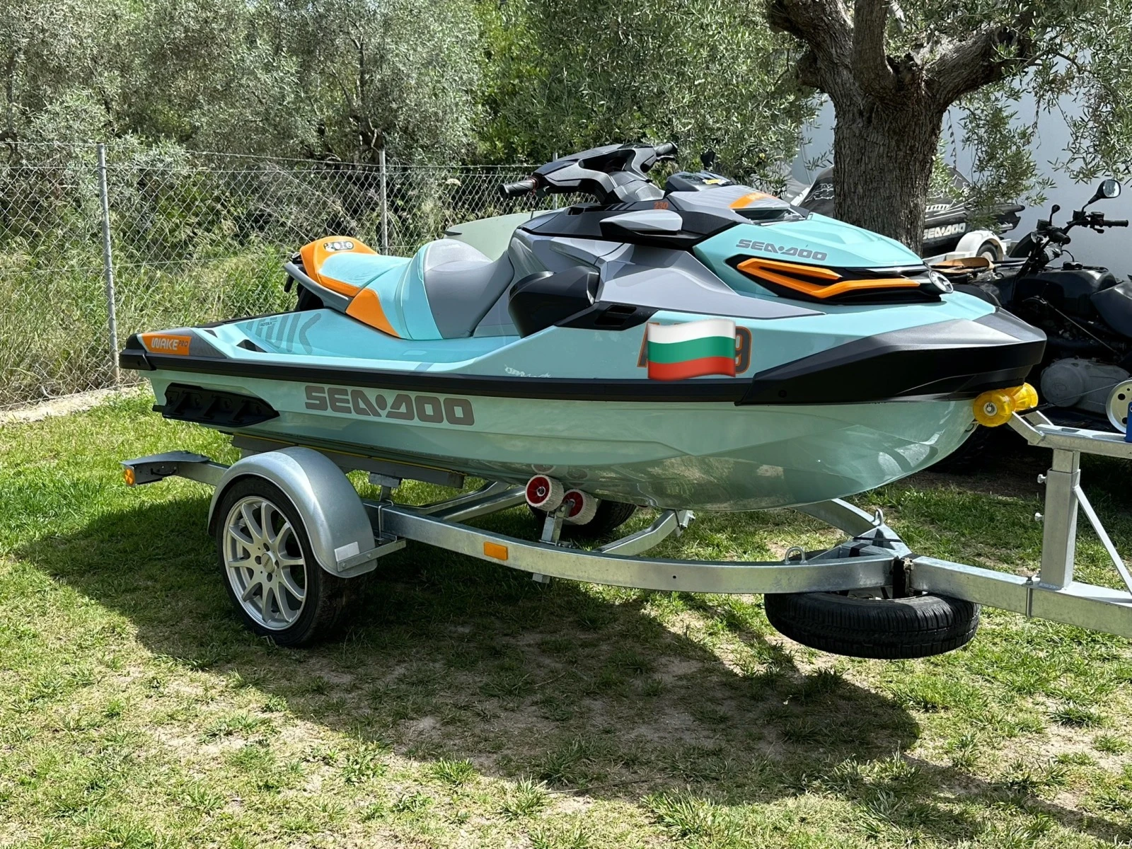 Джет Bombardier Sea Doo Wake Pro 230 НОВ Ремарке покривало оборудване  - изображение 2