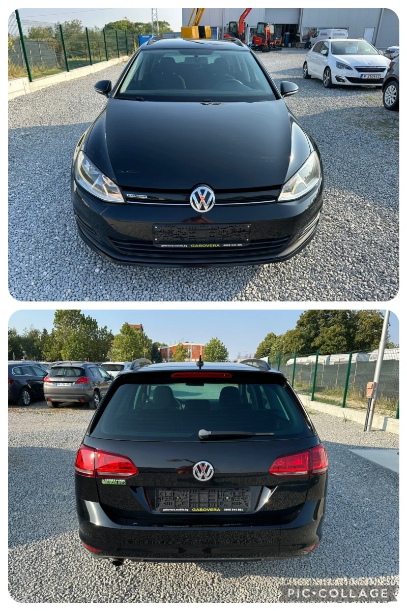 VW Golf Variant 1.6tdi 110кс Navi!!! Подгрев!!!, снимка 5 - Автомобили и джипове - 47041872