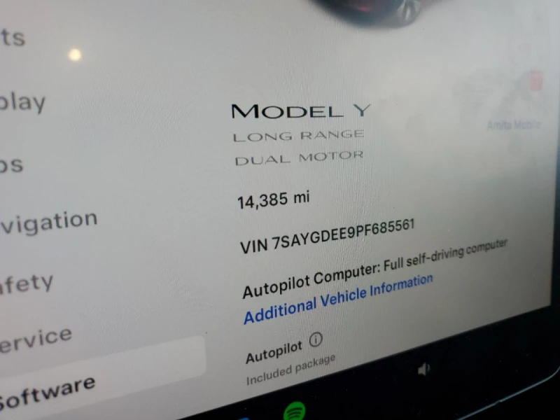 Tesla Model Y Long Range AWD, снимка 9 - Автомобили и джипове - 47344956