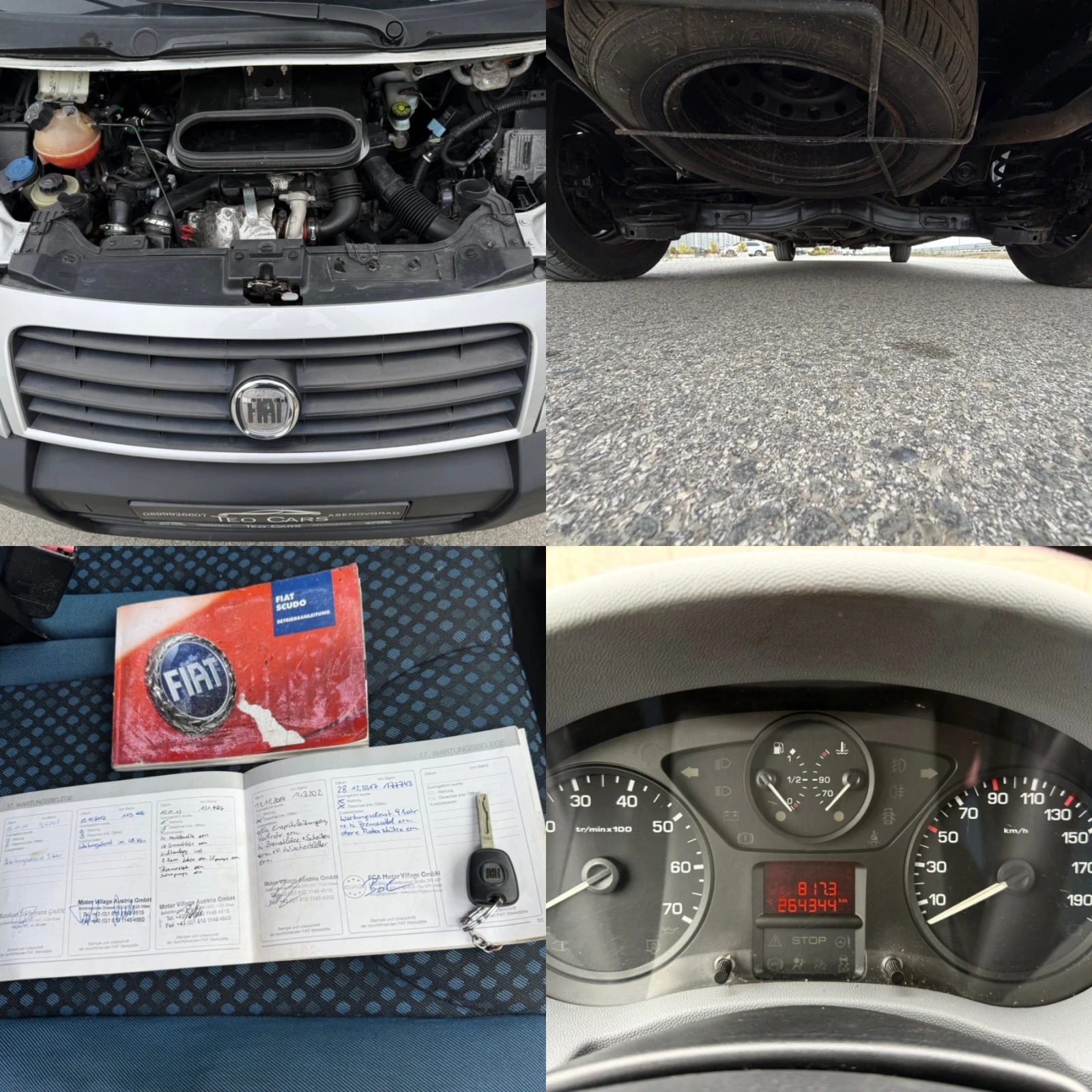 Fiat Scudo 1.6 HDI 90к.с / CLIMA / PARKTRONIC , снимка 16 - Автомобили и джипове - 53933105