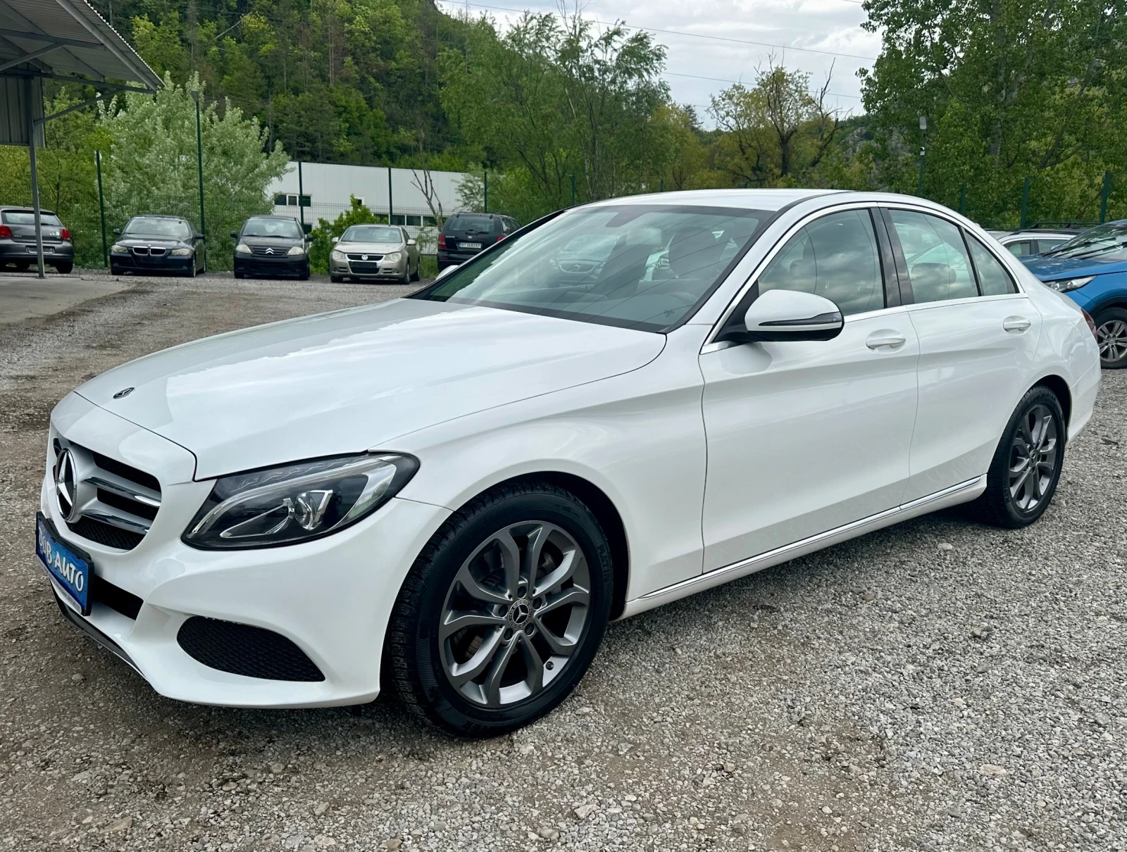 Mercedes-Benz C 220 2.2D-170к.с-АВТОМАТИК-ЛЕД-НАВИ, снимка 3 - Автомобили и джипове - 54362464