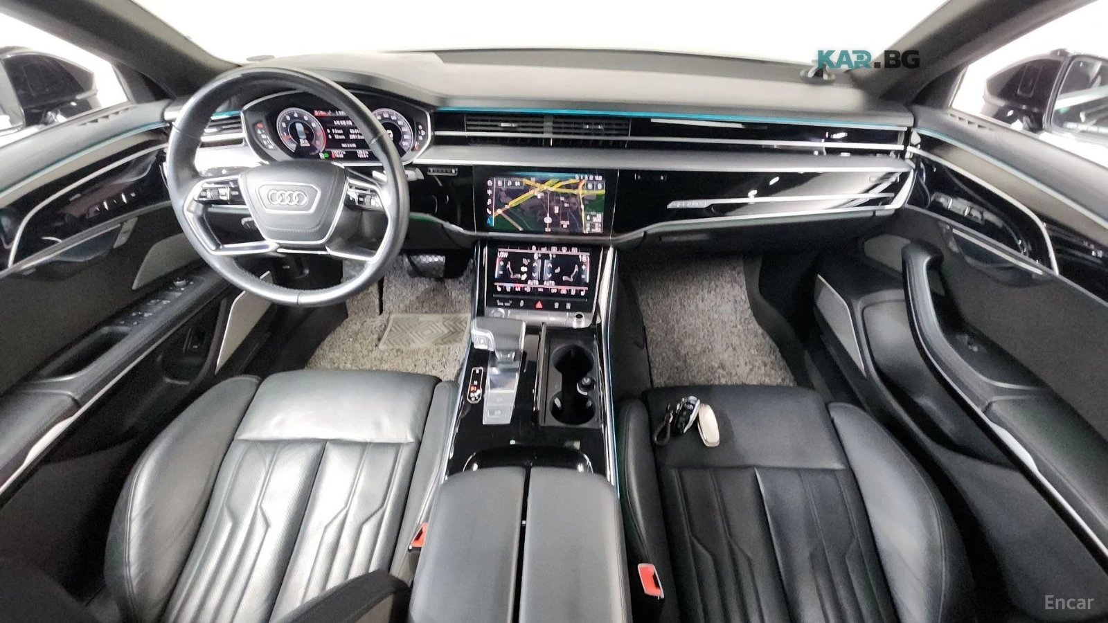 Audi A8 L* QUATTRO* ОБДУХ* ДИСТРОНИК* МАСАЖИ* 360* HUD* , снимка 5 - Автомобили и джипове - 55323951