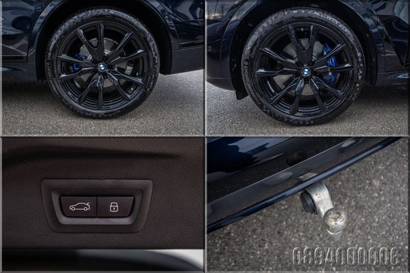BMW X7 40d M SPORT PACK CARBON F-LIFT PANO HK ОБДУХВ, снимка 16 - Автомобили и джипове - 53126303