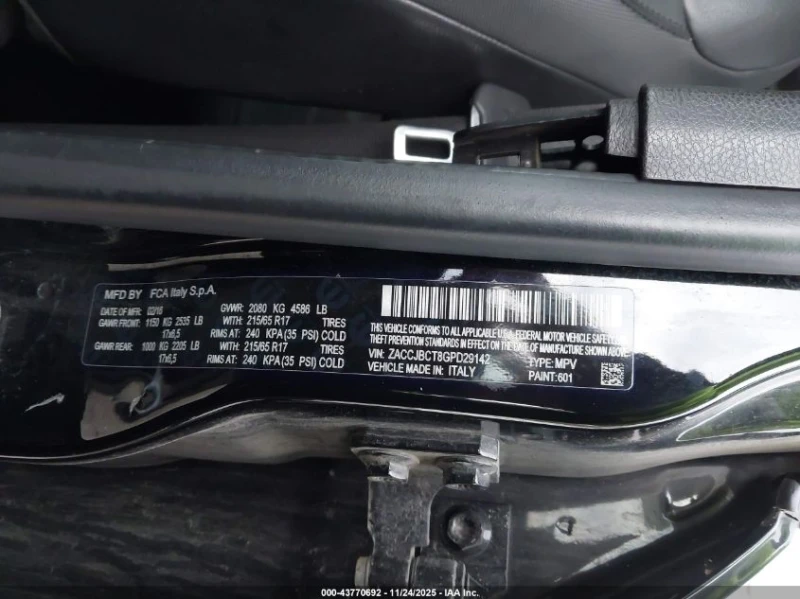 Jeep Renegade 2.4L I-4 VVT, 180HP 4X4 Drive, снимка 15 - Автомобили и джипове - 53130169