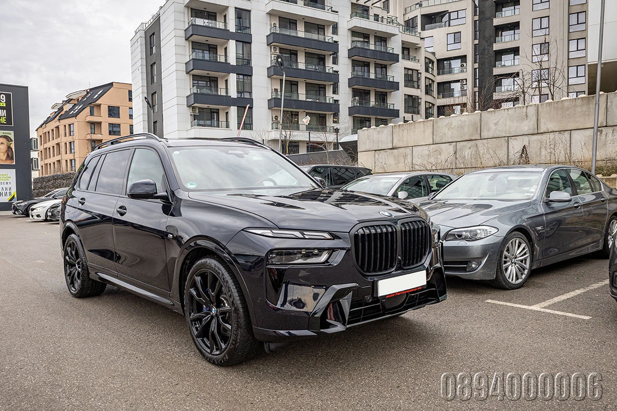 BMW X7 40d M SPORT PACK CARBON F-LIFT PANO HK ОБДУХВ, снимка 1