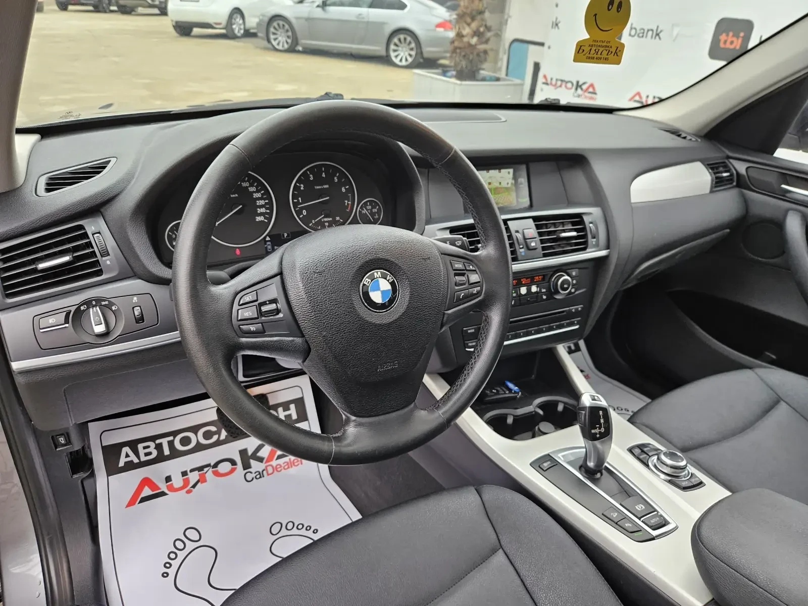 BMW X3 3.0i-245кс= 8СКОРОСТИ= 4х4= ПАНОРАМА= КАМЕРА - изображение 8