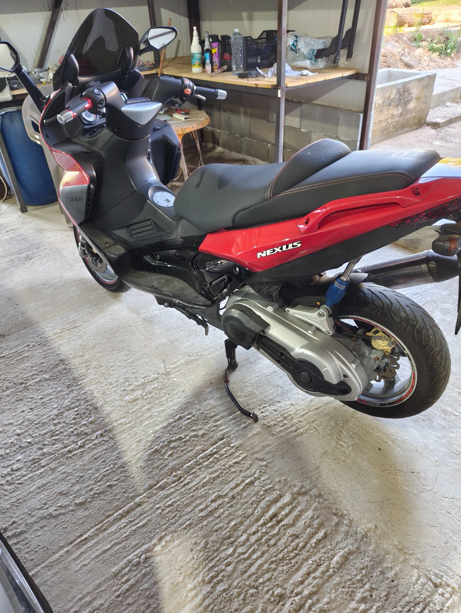 Gilera Nexus 500, снимка 3 - Мотоциклети и мототехника - 55342052