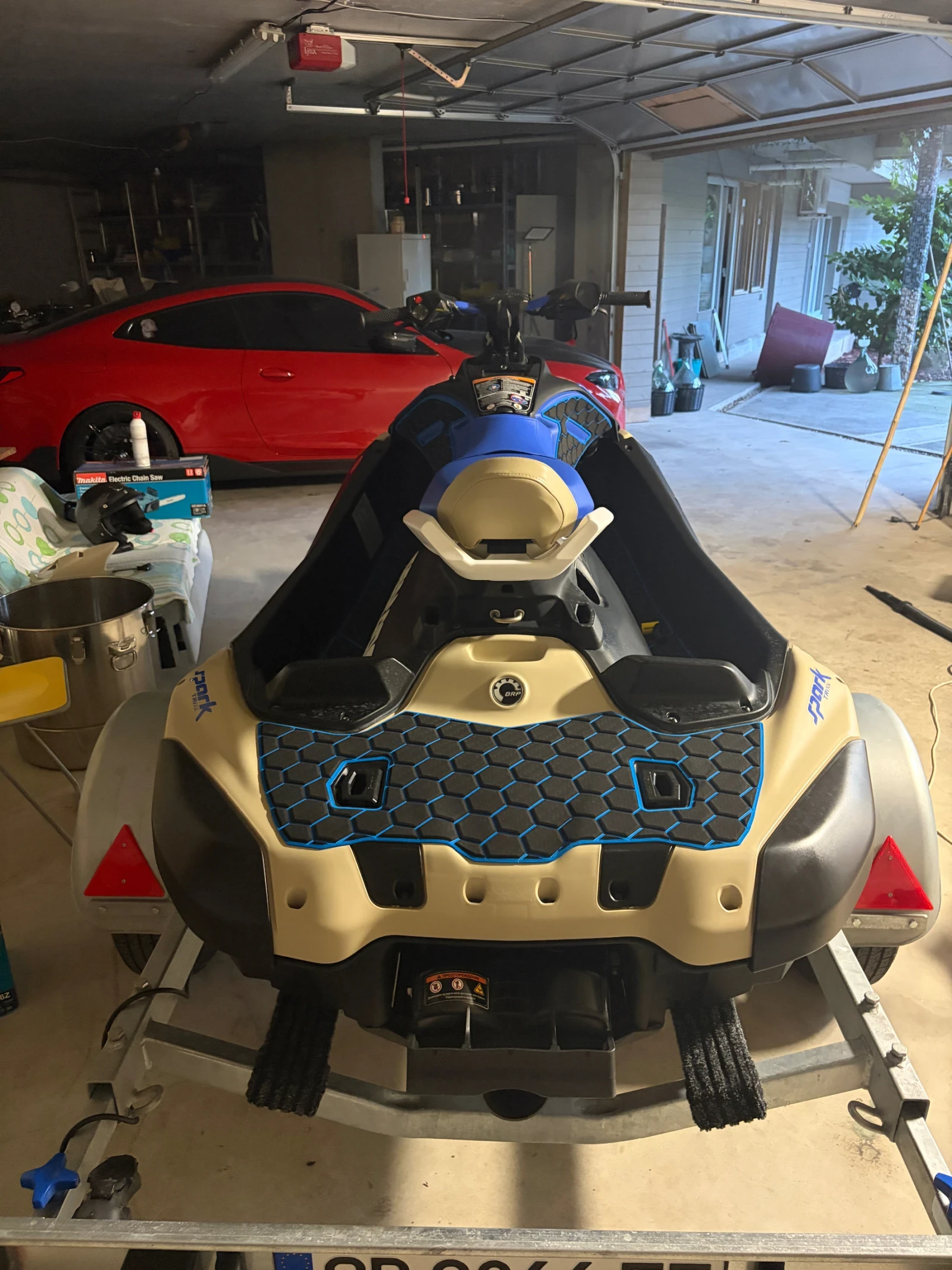 Джет Bombardier Sea Doo Spark Trixx 3up, снимка 4 - Воден транспорт - 55702030