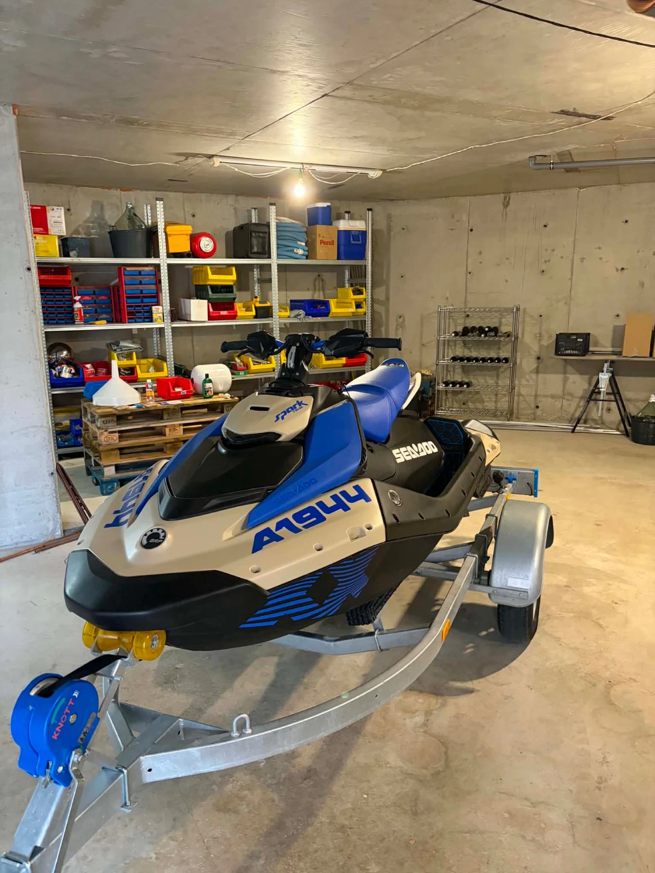 Джет Bombardier Sea Doo Spark Trixx 3up, снимка 3 - Воден транспорт - 55702030