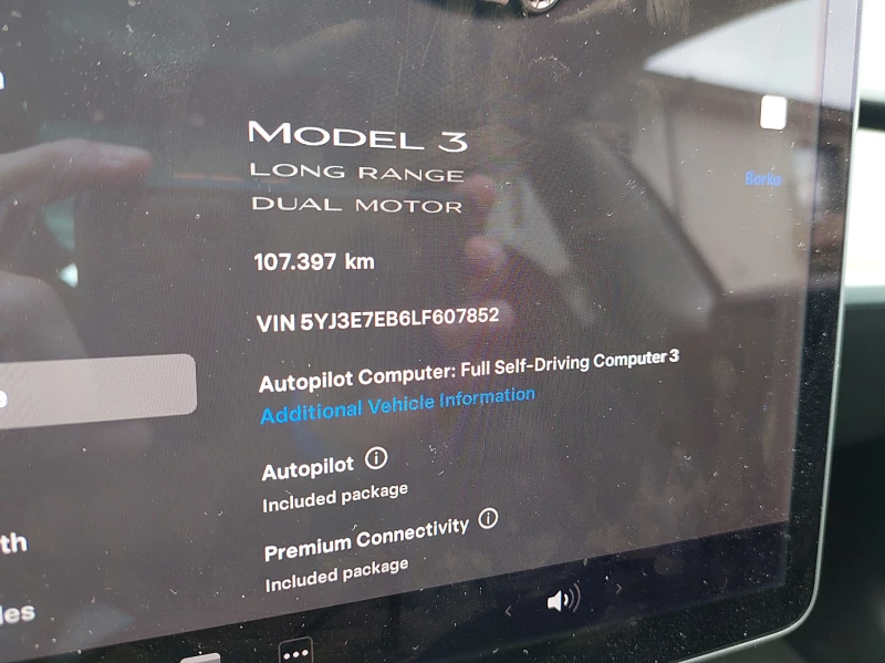 Tesla Model 3 Long Реална Обява, снимка 16 - Автомобили и джипове - 47870045