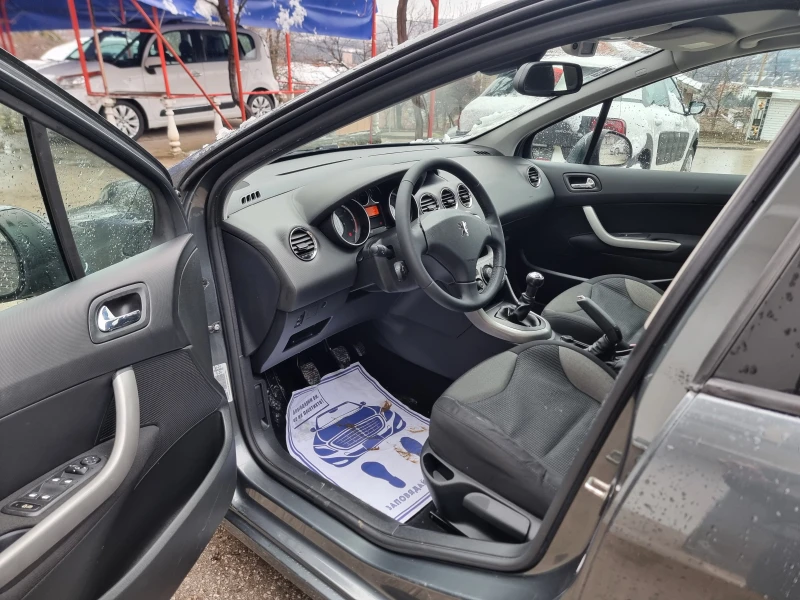 Peugeot 308 1.6HDI 90KC, снимка 9 - Автомобили и джипове - 48640944