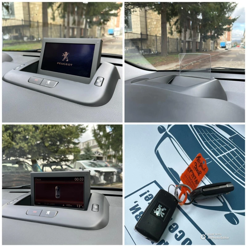 Peugeot 3008 1.6HDi* A/C* NAVI, снимка 11 - Автомобили и джипове - 50409508