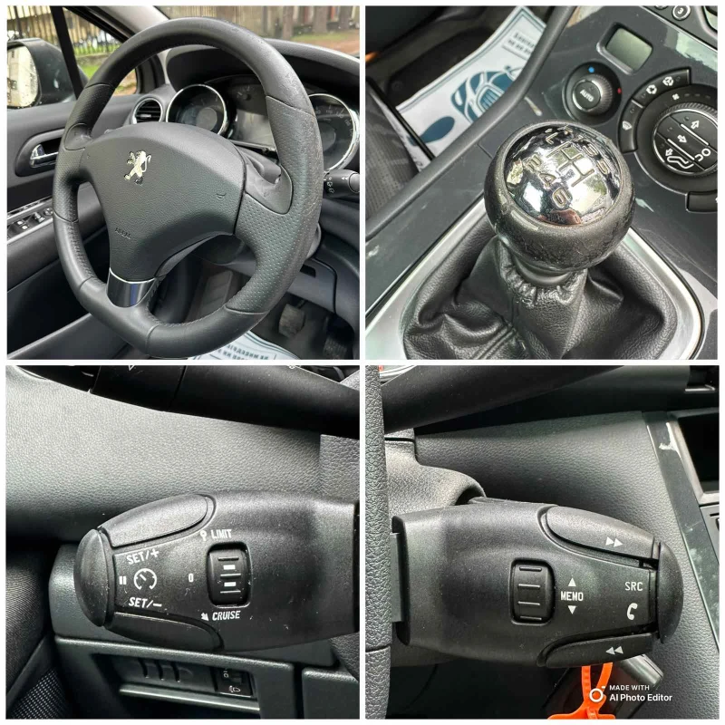 Peugeot 3008 1.6HDi* A/C* NAVI, снимка 12 - Автомобили и джипове - 50409508