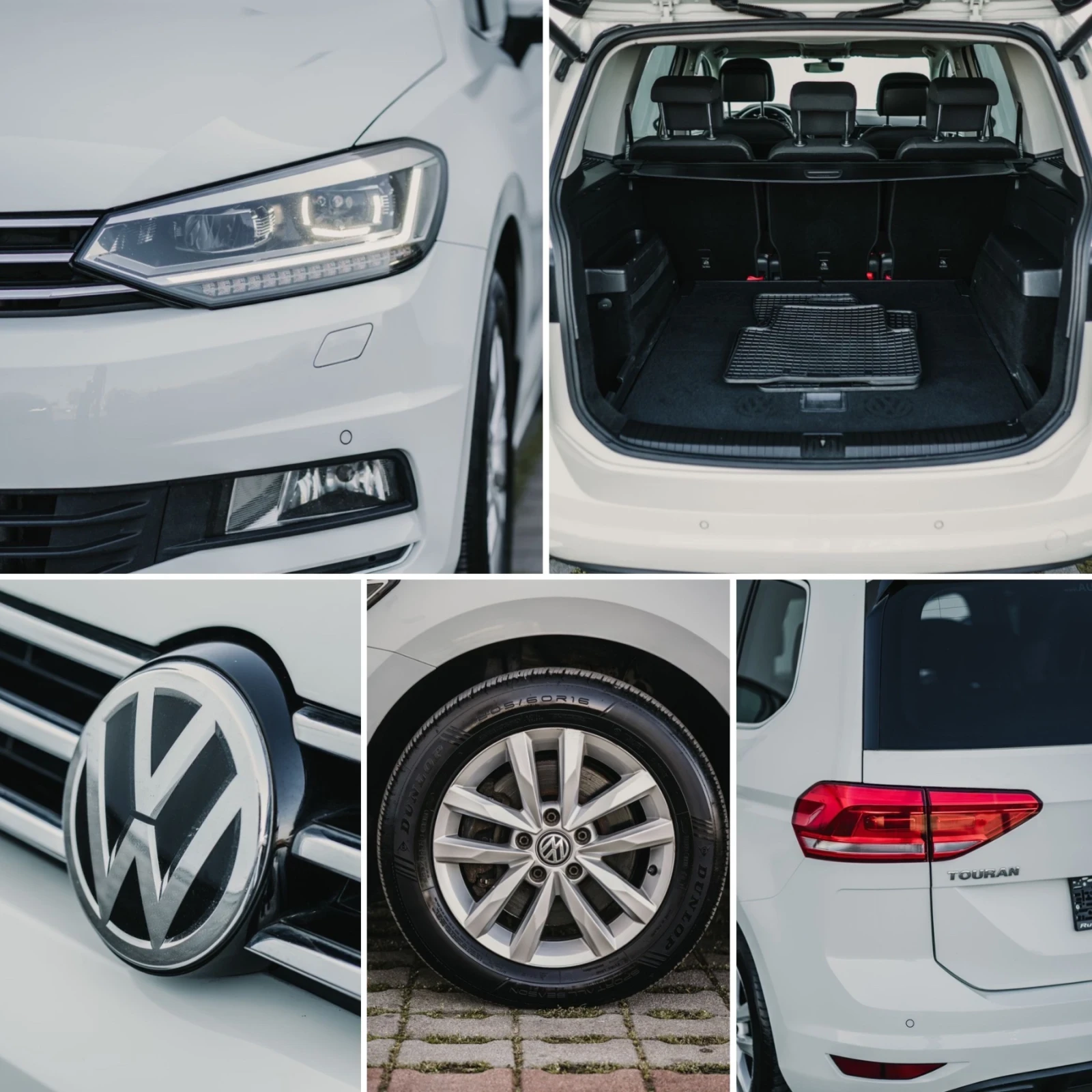 VW Touran 2.0TDI DSG, снимка 17 - Автомобили и джипове - 53244754