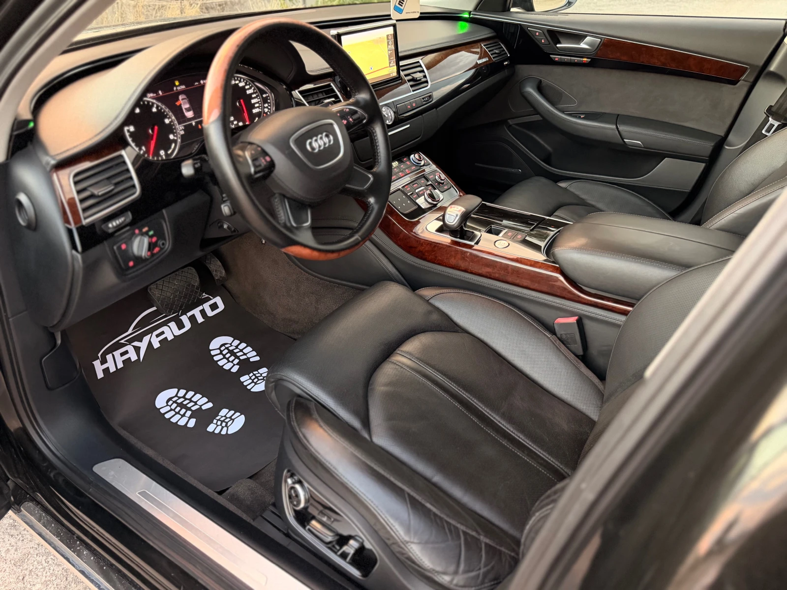 Audi A8 L= 4.2Tdi= Quattro= Long= Diplomat= 3xTV= Distroni, снимка 9 - Автомобили и джипове - 55068721