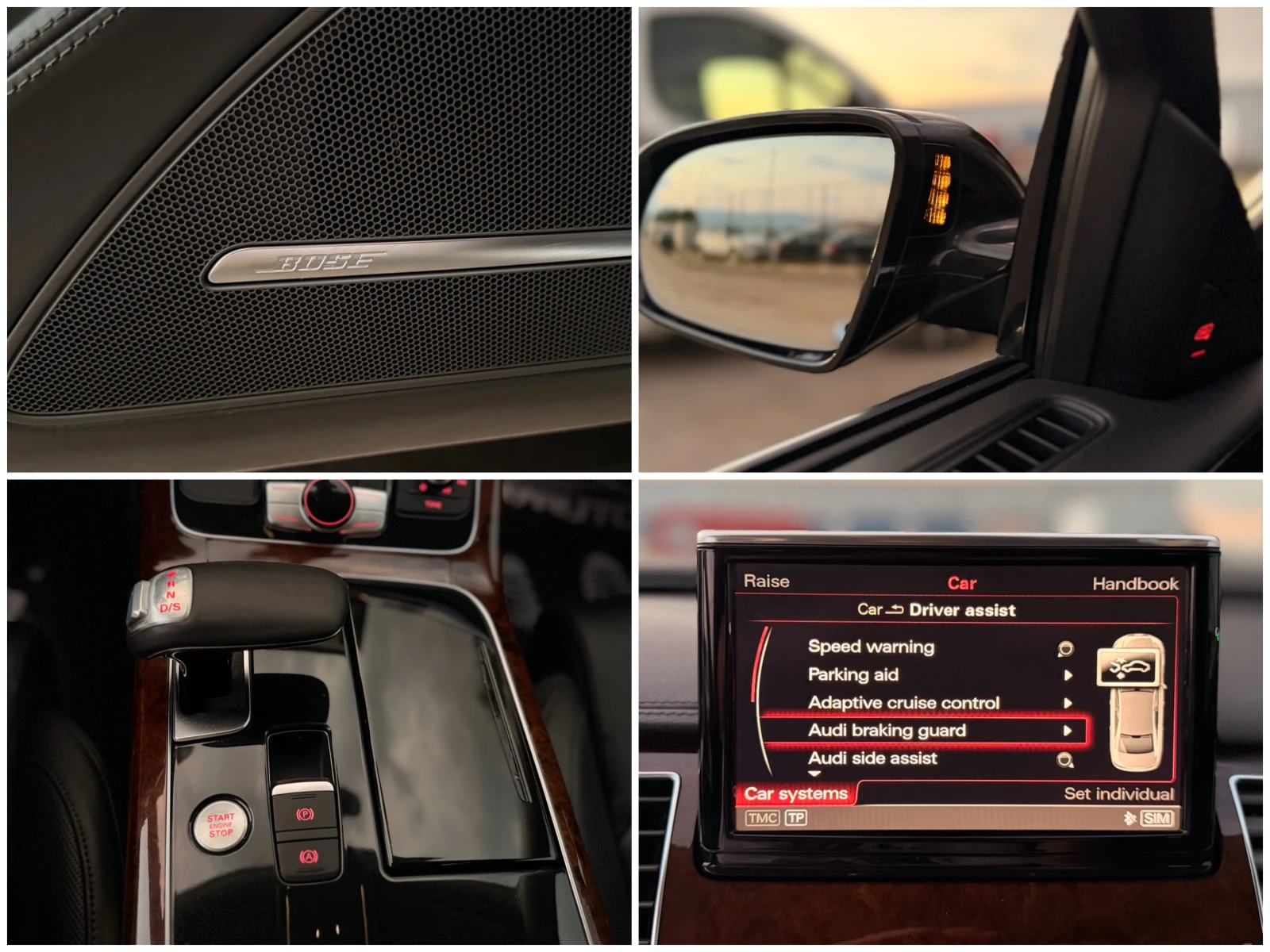 Audi A8 L= 4.2Tdi= Quattro= Long= Diplomat= 3xTV= Distroni, снимка 16 - Автомобили и джипове - 55068721