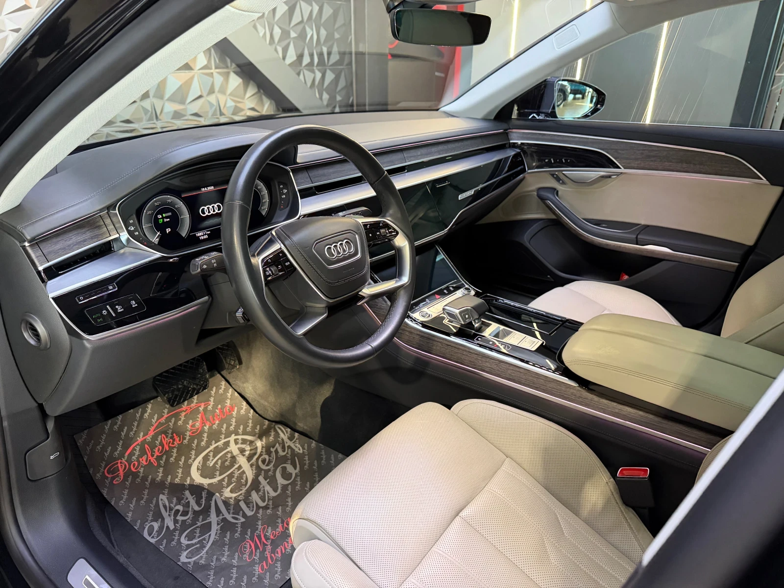Audi A8 60 TFSI LONG PLUG-IN  * FULL Екстри* HEAD UP* B&O*, снимка 8 - Автомобили и джипове - 55097311
