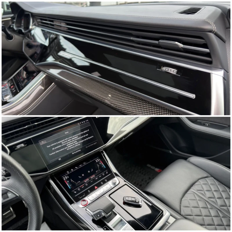 Audi SQ8 4.0TDI/CERAMIC/360* /PANO/B&O/FULL, снимка 10 - Автомобили и джипове - 52617674