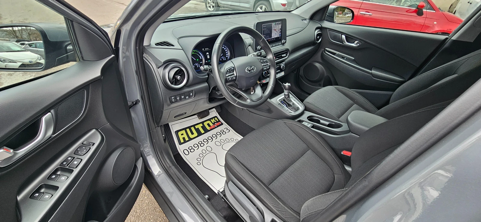 Hyundai Kona 1.6 Hybrid DCT XTech  EURO6D, снимка 12 - Автомобили и джипове - 53965080