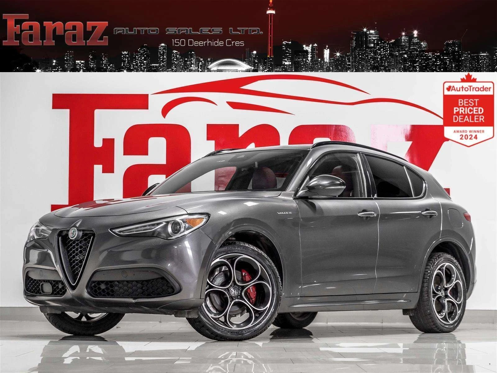 Alfa Romeo Stelvio * Veloce| Accident Free| One Owner| Adaptive Cruis