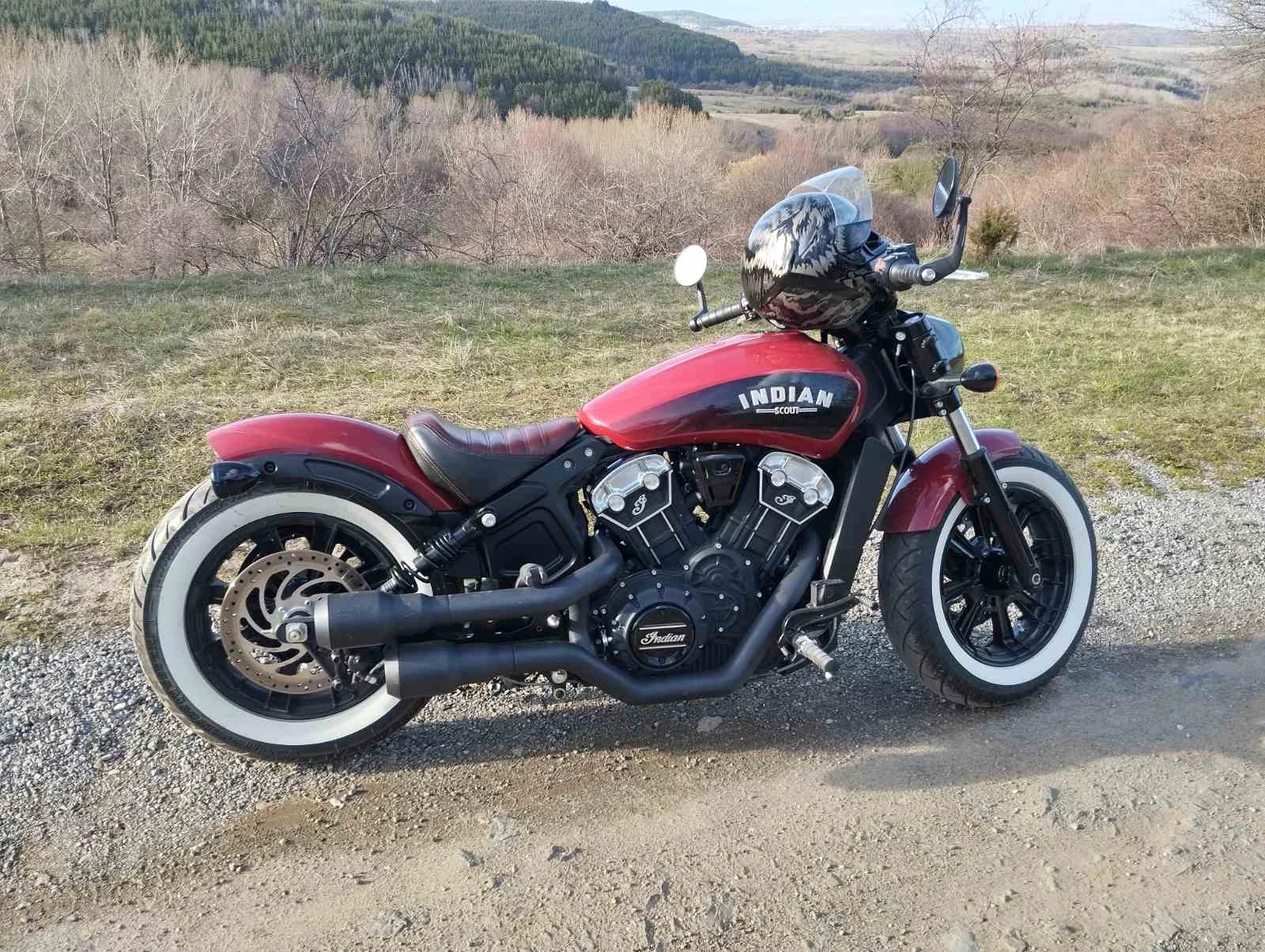 Indian Scout Bobber , снимка 2 - Мотоциклети и мототехника - 54071412
