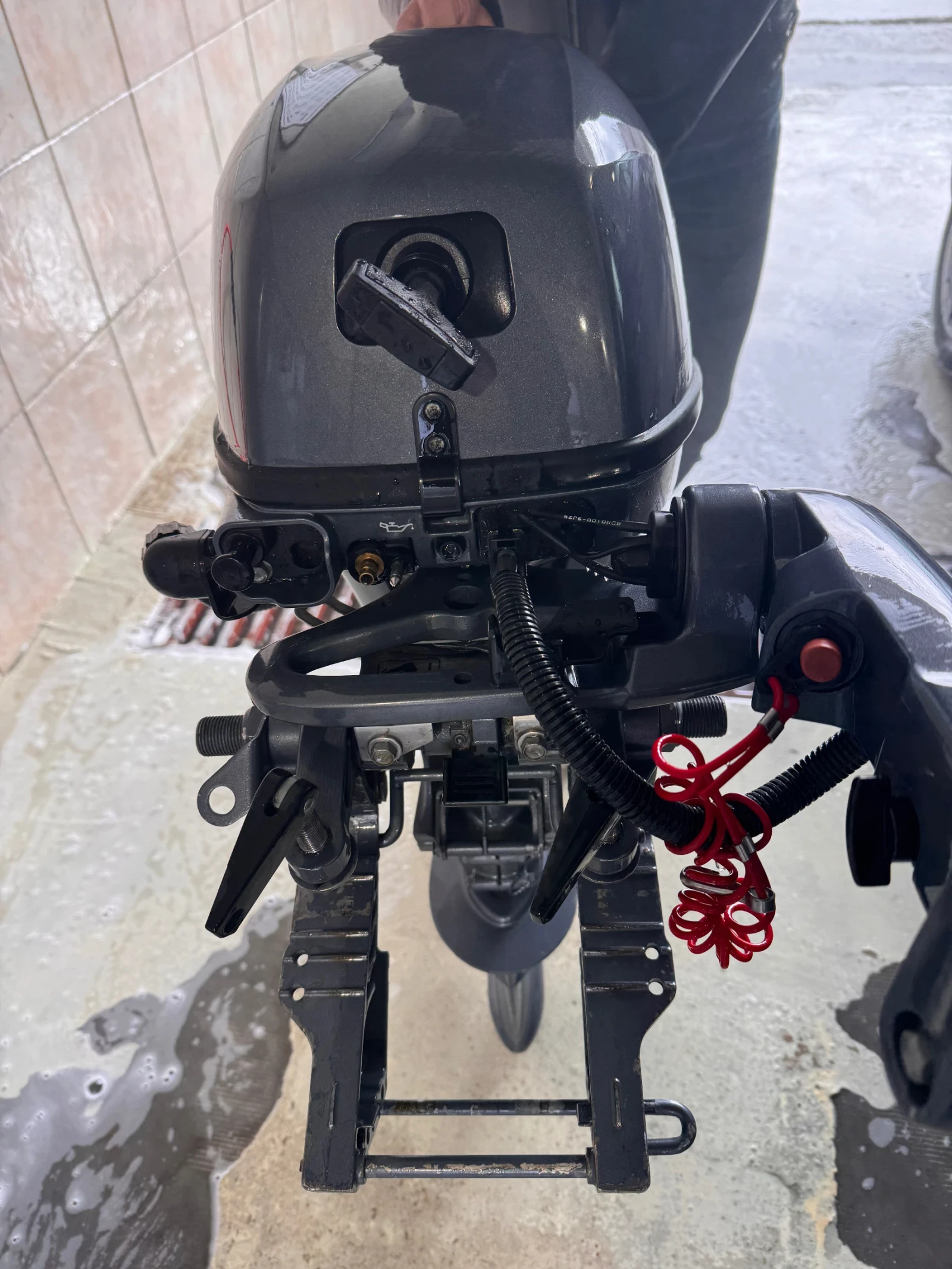 Извънбордов двигател Yamaha 9.9кс - изображение 5