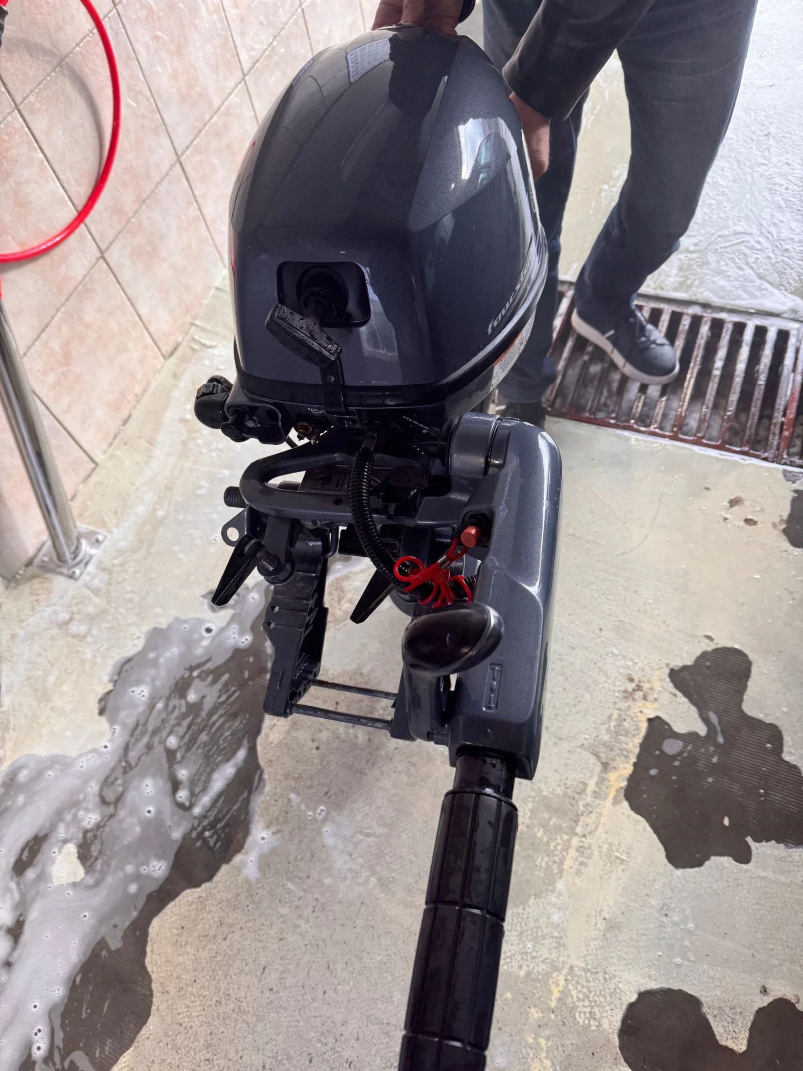 Извънбордов двигател Yamaha 9.9кс - изображение 7