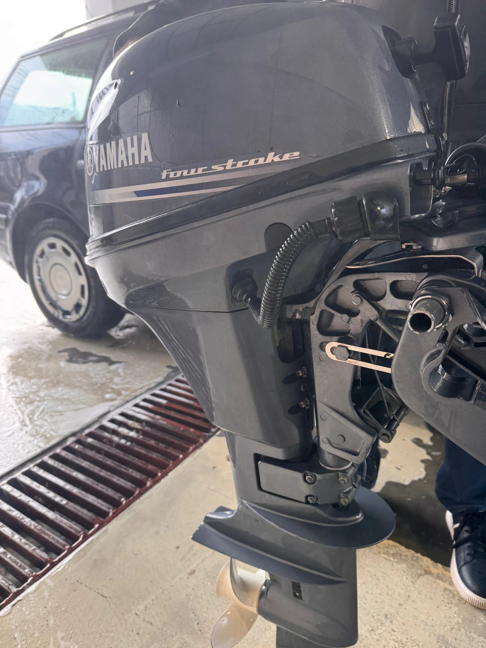 Извънбордов двигател Yamaha 9.9кс - изображение 6
