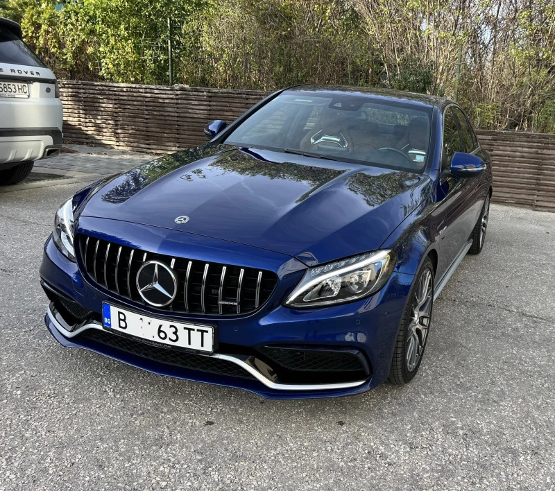 Mercedes-Benz C 63 AMG S  V8 510кс, снимка 1 - Автомобили и джипове - 47232142