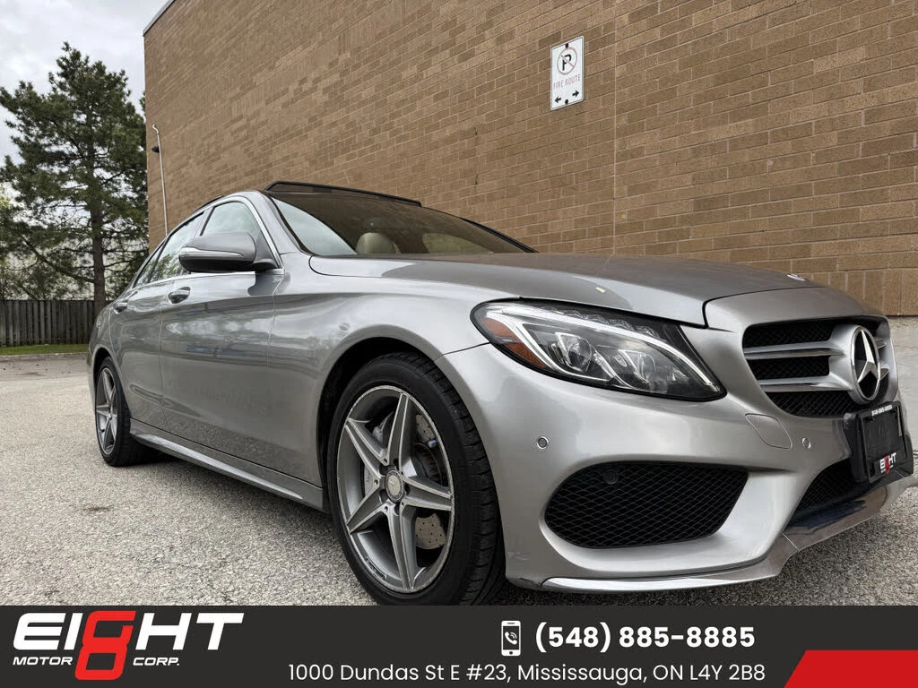 Mercedes-Benz C 400 4MATIC BURMESTER/360/PANO#УНИКАТ# , снимка 3 - Автомобили и джипове - 55133189