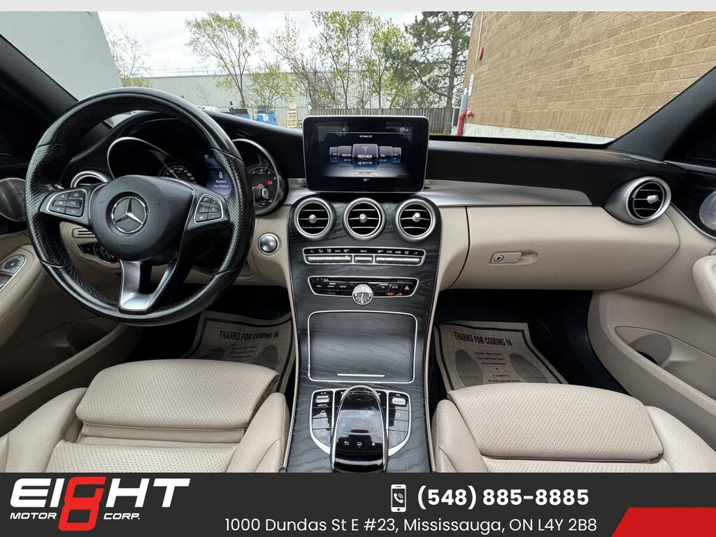Mercedes-Benz C 400 4MATIC BURMESTER/360/PANO#УНИКАТ# , снимка 13 - Автомобили и джипове - 55133189