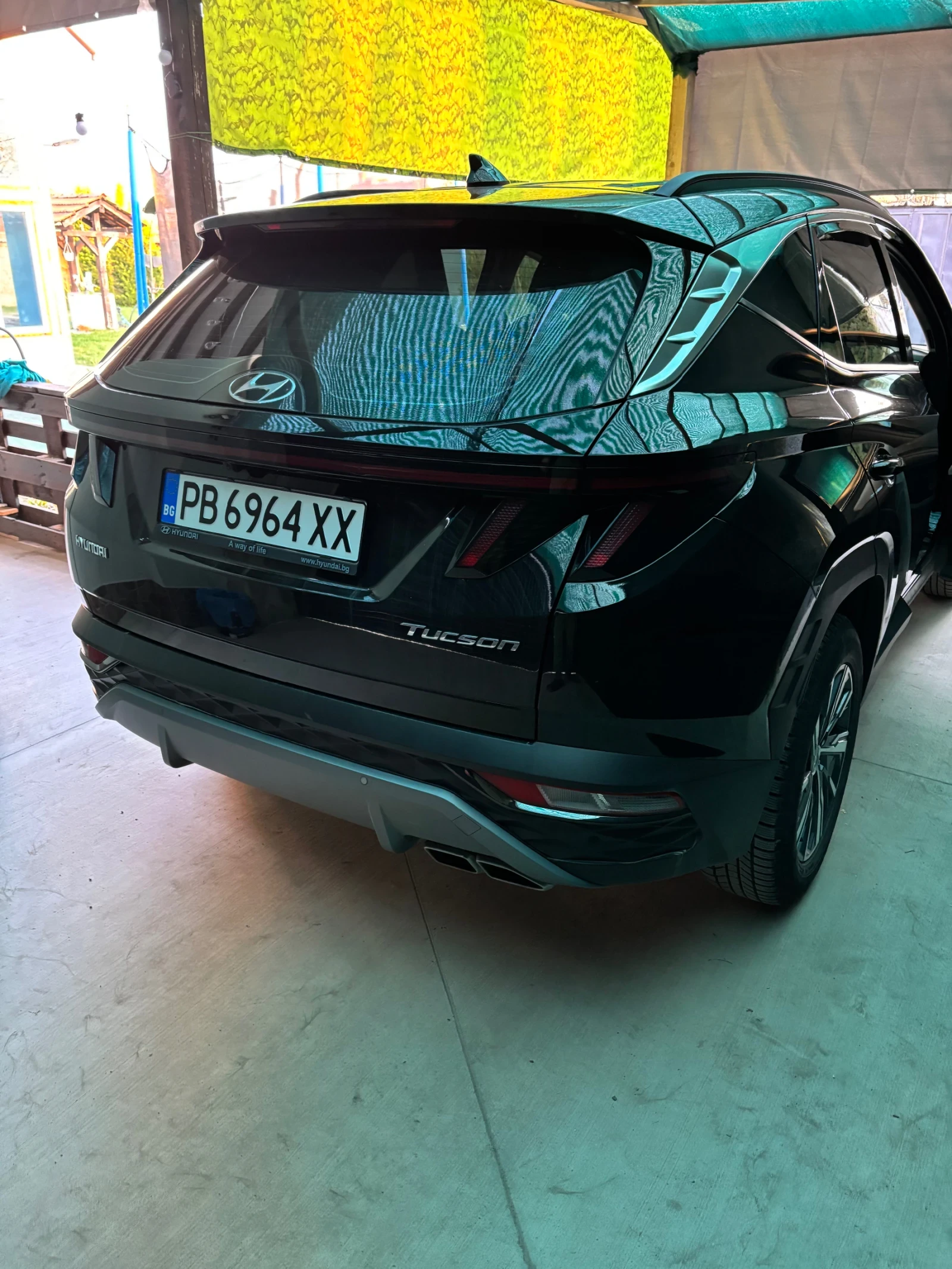 Hyundai Tucson 1.6 GDI 150 кс Мек ХибридПърви собственик, снимка 3 - Автомобили и джипове - 54399826