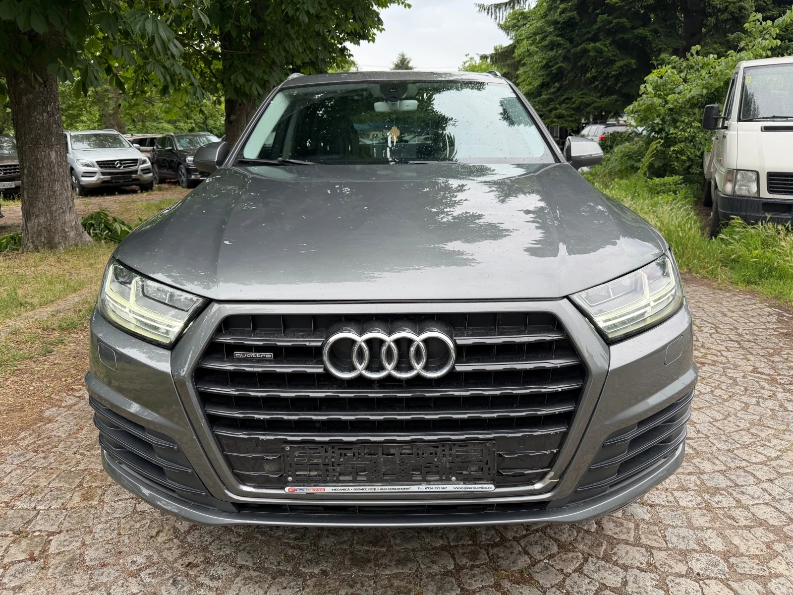Audi Q7 3.0D* НА* ПРУЖИНИ* LED, снимка 3 - Автомобили и джипове - 54824508